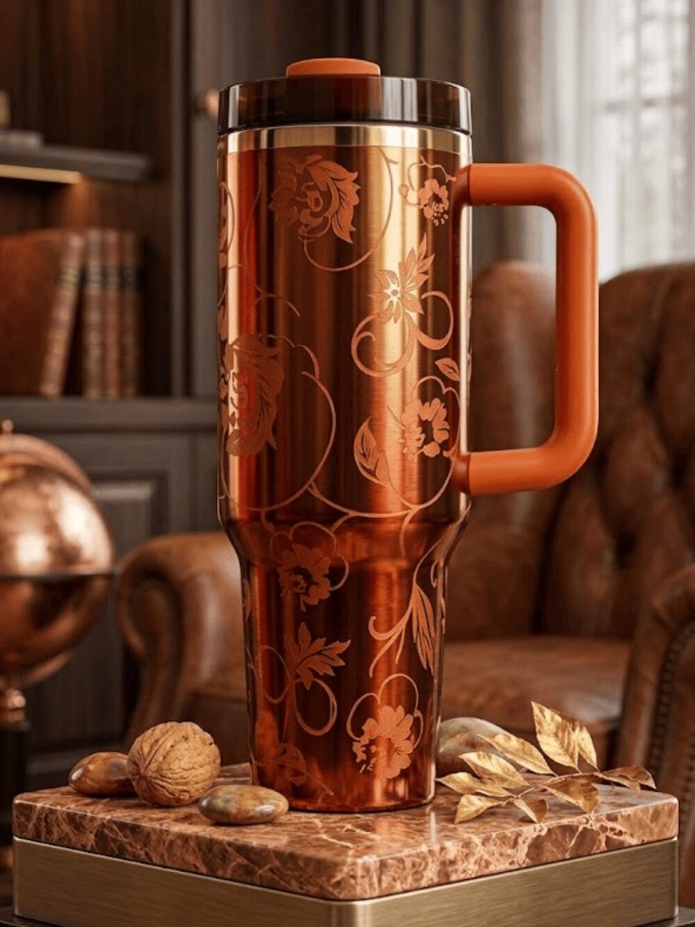 The Stanley 1913 x KAROL G 40oz Quencher H2.O FlowState Tumbler